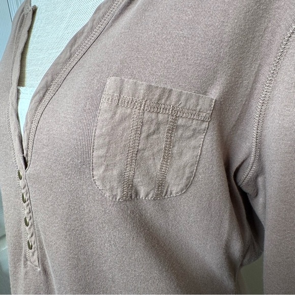 🤎 Faux Layered Henley Top | Style & Co | Size XL - Picture 4 of 10